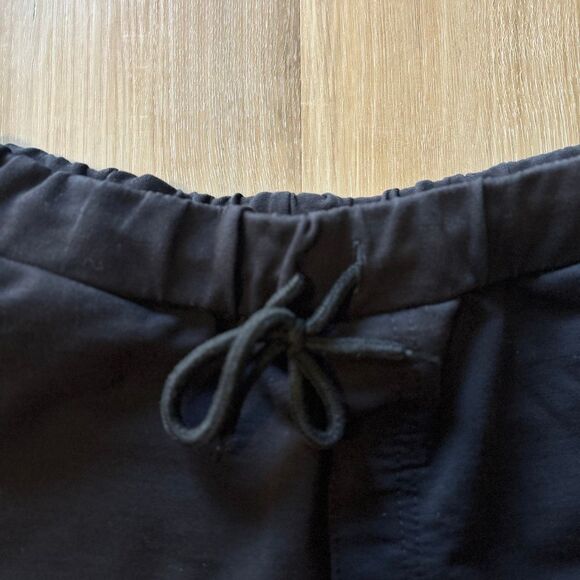 Palm Angels Black Drawstring Track Shorts Size S Luxury High End Streetwear PA - Picture 4 of 5